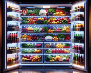 LED Lighting In Fridge Freezer Compartments