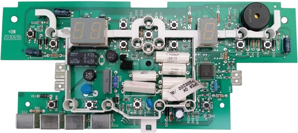 LKS US Style Side by Side Fridge Freezer Front Panel PCB Repair Kit. Compatible With Whirlpool/Hotpoint/Smeg